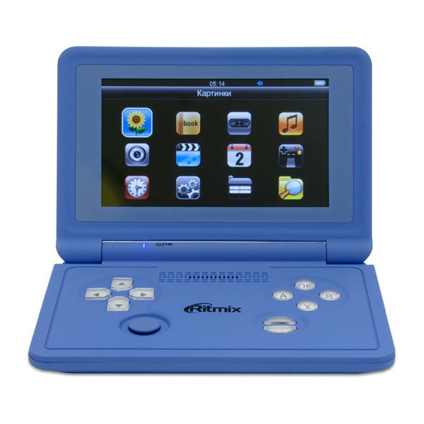 Игровая приставка Ritmix RZX-41 Маша и медведь Blue