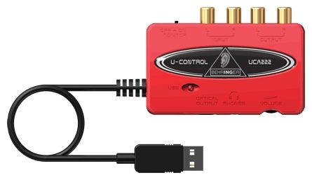 Звуковая карта BEHRINGER U-CONTROL UCA222